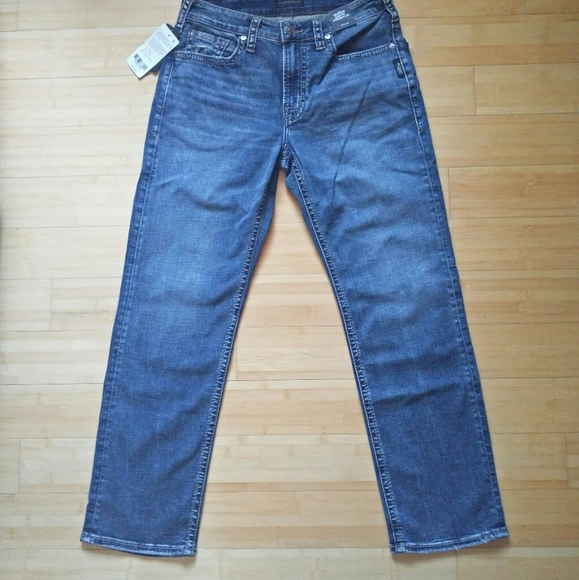 -NWT- Men's Silver Jeans Grayson Straight Jeans 36x30 - Picture 3 of 14